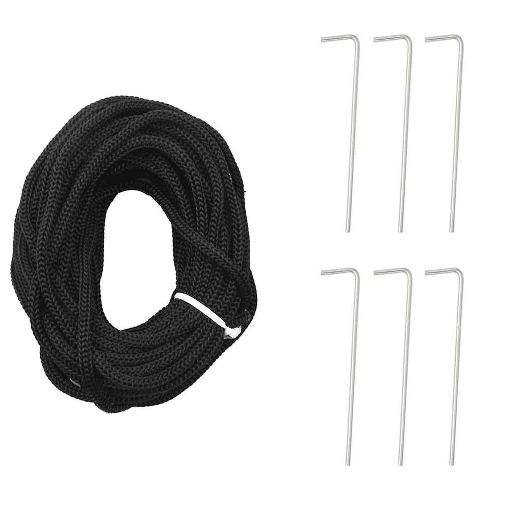 vidaXL Χριστουγεννιάτικο δέντρο LED στο κοντάρι σημαίας 200 LED