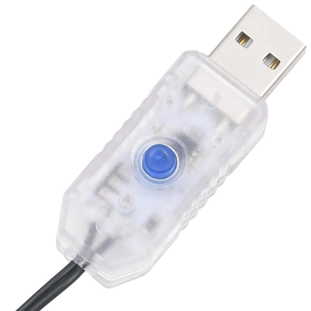 vidaXL Χριστουγεννιάτικο δέντρο LED 200 LED Ψυχρό Λευκό 180 εκ.
