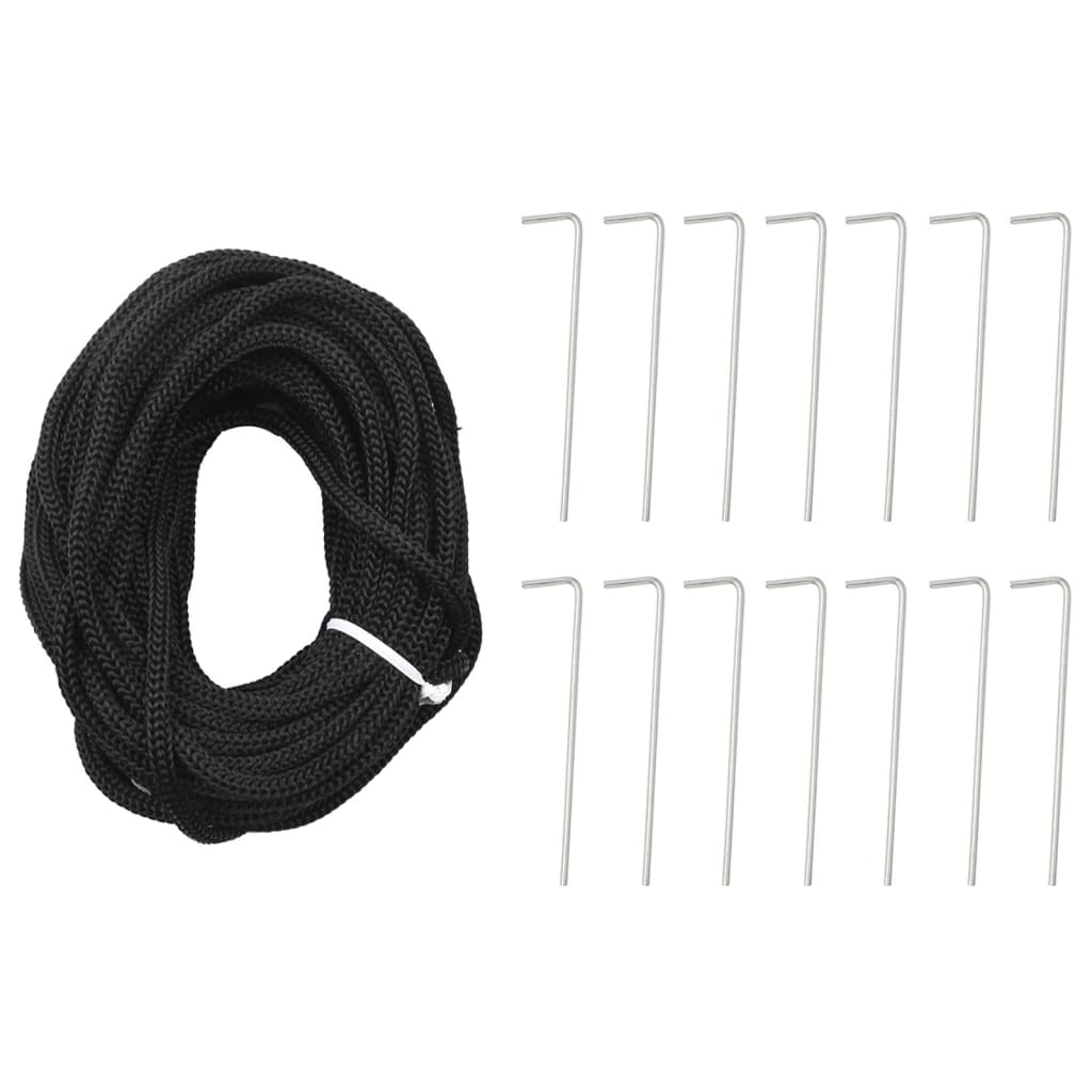 vidaXL Χριστουγεννιάτικο δέντρο LED σε κοντάρι σημαίας 3000 LEDs