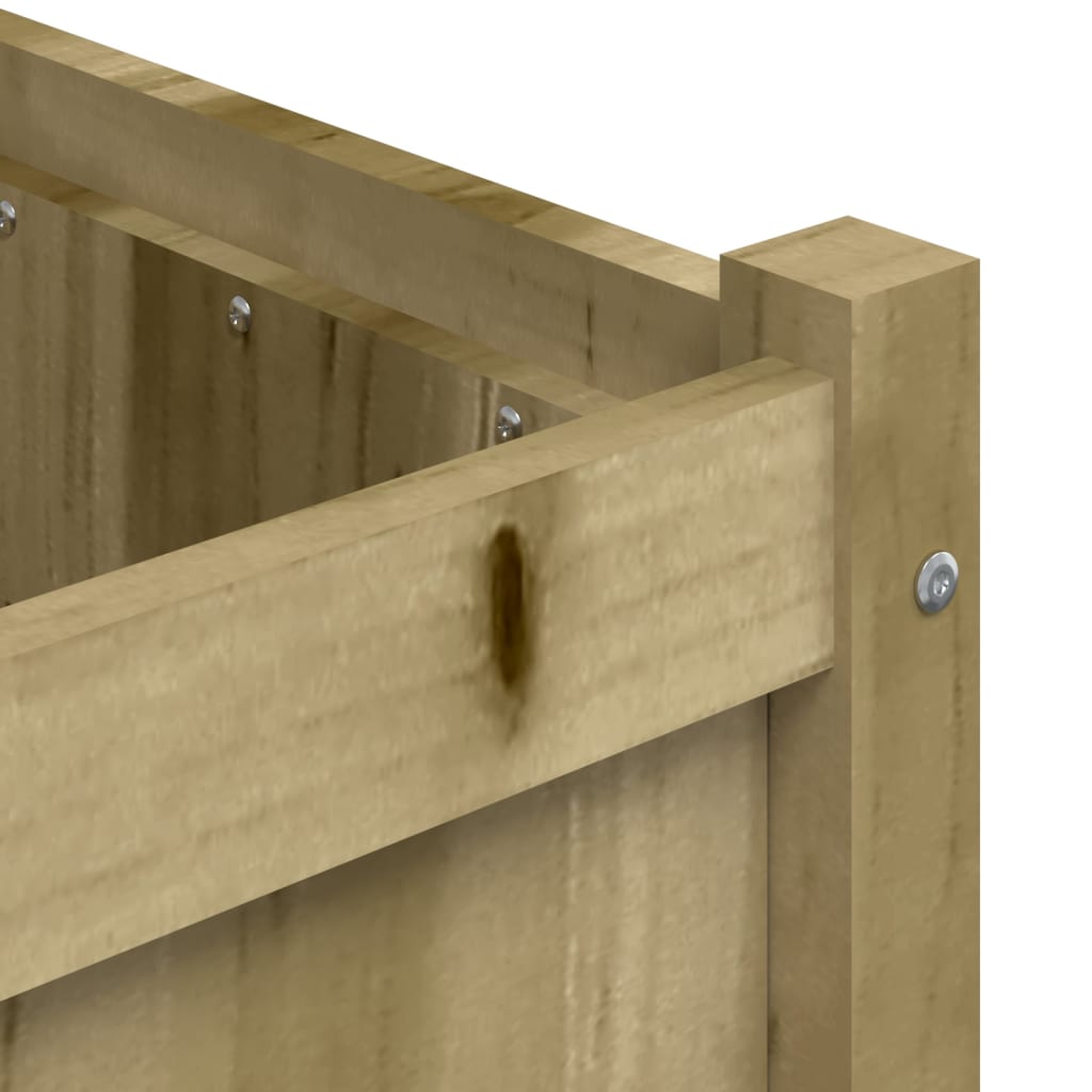 vidaXL Ζαρντινιέρα 90 x 50 x 70 εκ. από Εμποτισμένο Ξύλο Πεύκου