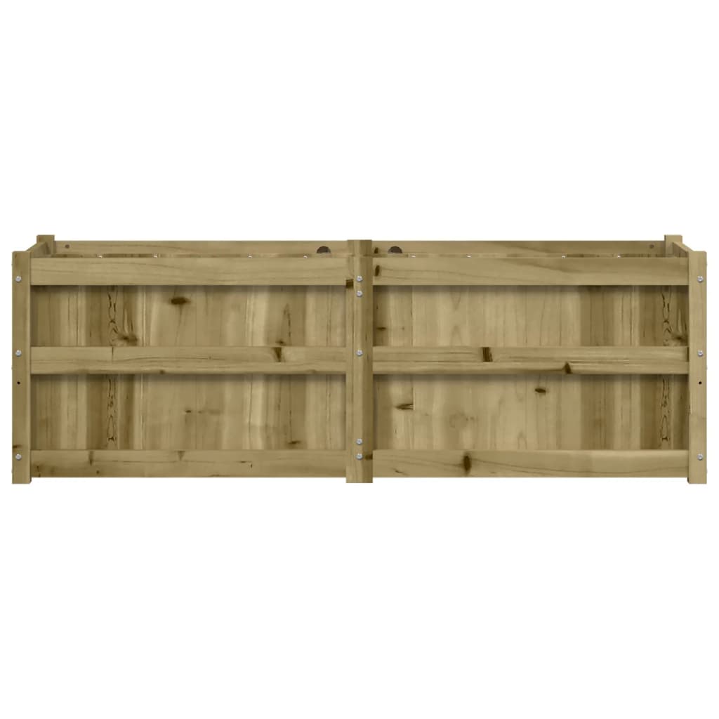 vidaXL Ζαρντινιέρα 150 x 50 x 50 εκ. από Εμποτισμένο Ξύλο Πεύκου
