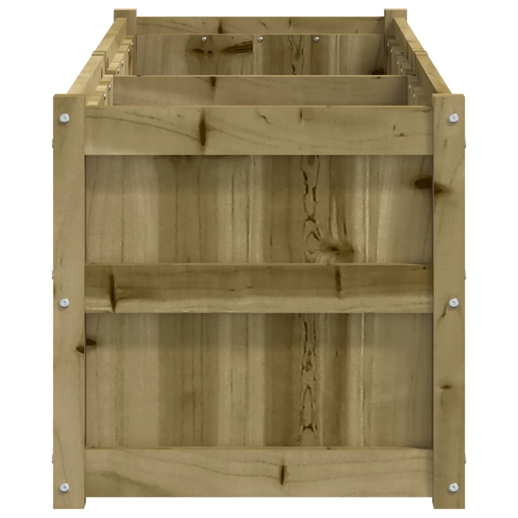 vidaXL Ζαρντινιέρα 150 x 50 x 50 εκ. από Εμποτισμένο Ξύλο Πεύκου