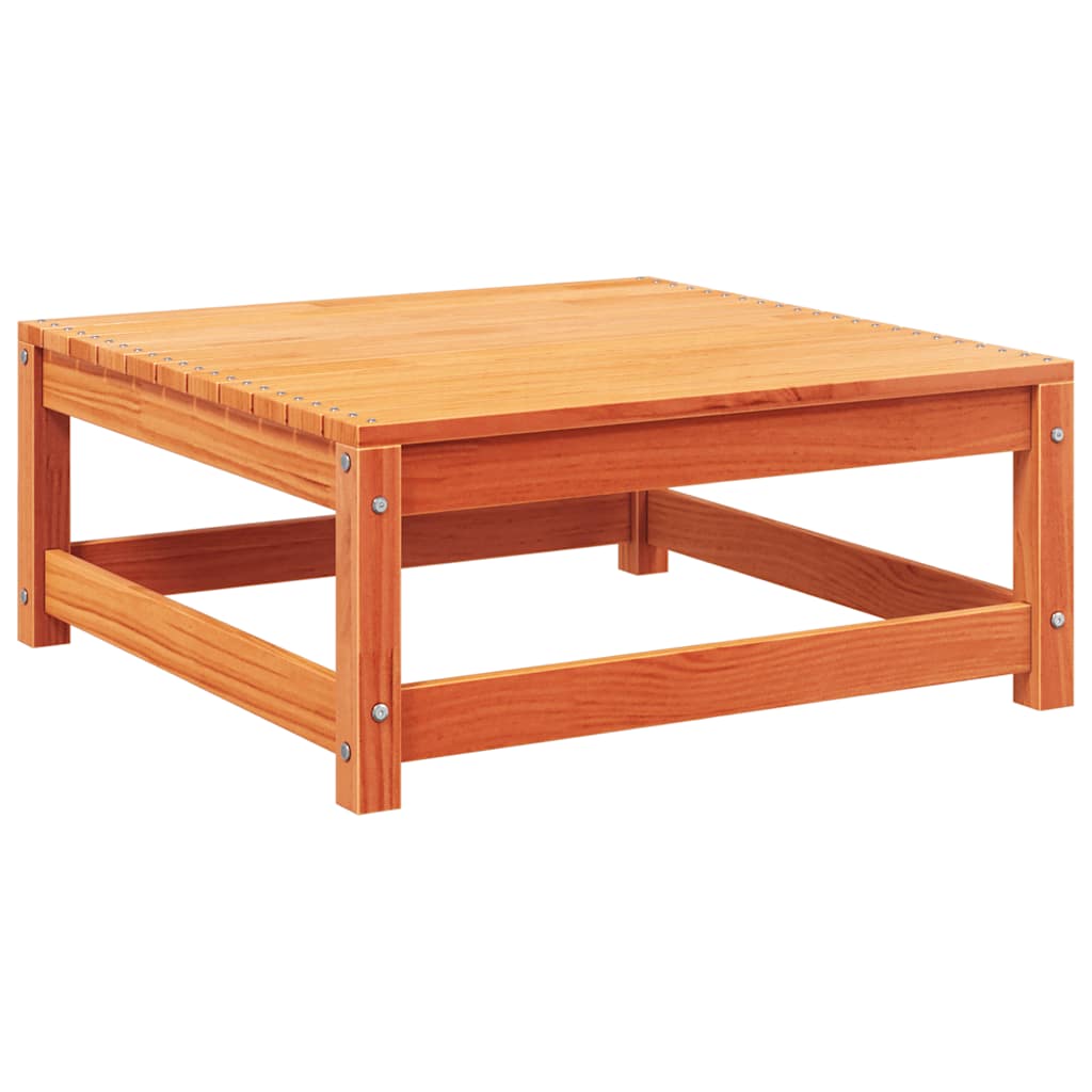 vidaXL Καναπές Κήπου Χωρίς Μπράτσα με Μαξιλάρια και Υποπόδια