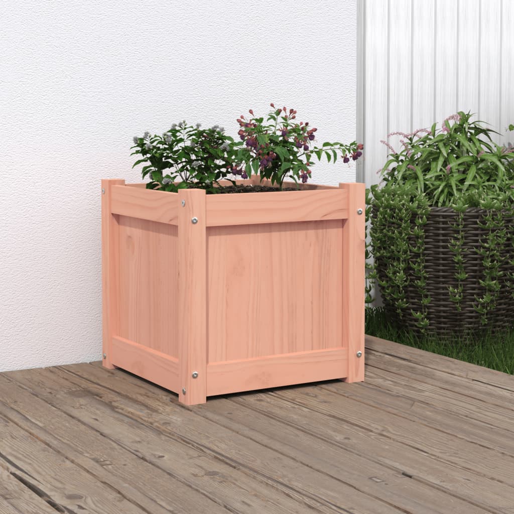 vidaXL Ζαρντινιέρα 40x40x40 εκ. από Μασίφ Ξύλο Ψευδοτσούγκας