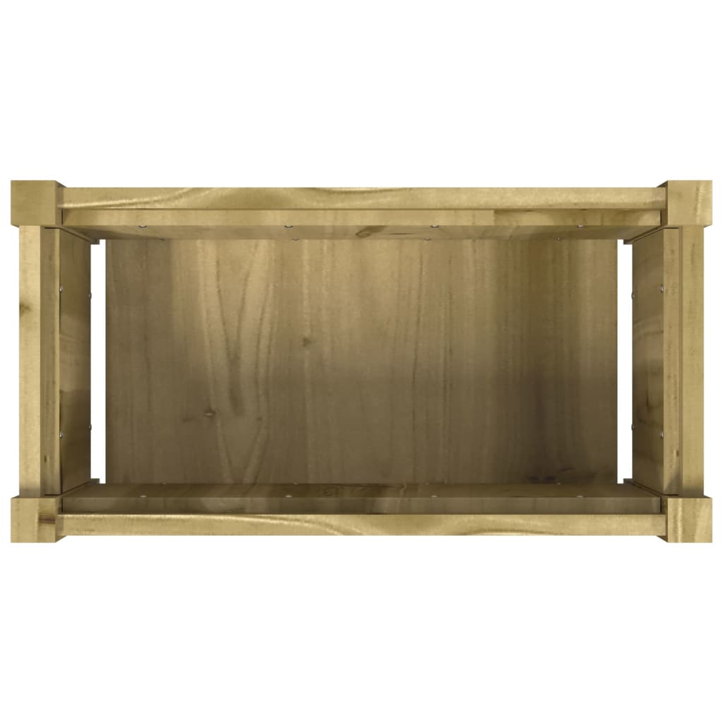 vidaXL Ζαρντινιέρα 60 x 31 x 31 εκ. Εμποτ. Ξύλο Πεύκου