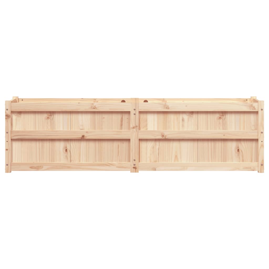 vidaXL Ζαρντινιέρα 180 x 50 x 50 εκ. από Μασίφ Ξύλο Πεύκου
