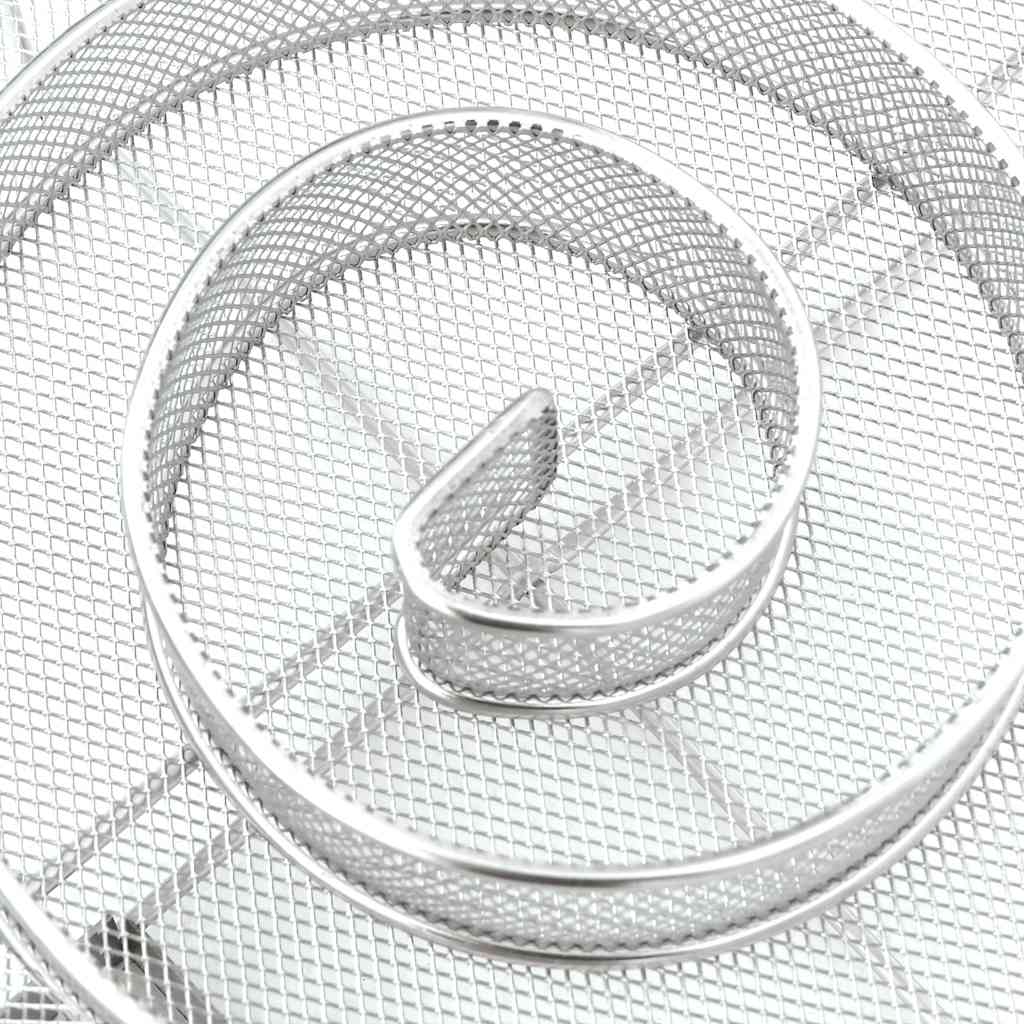 vidaXL Γεννήτρια Ψυχρού Καπνού Στρογγυλή 19,5 εκ. Ανοξείδωτο Ατσάλι