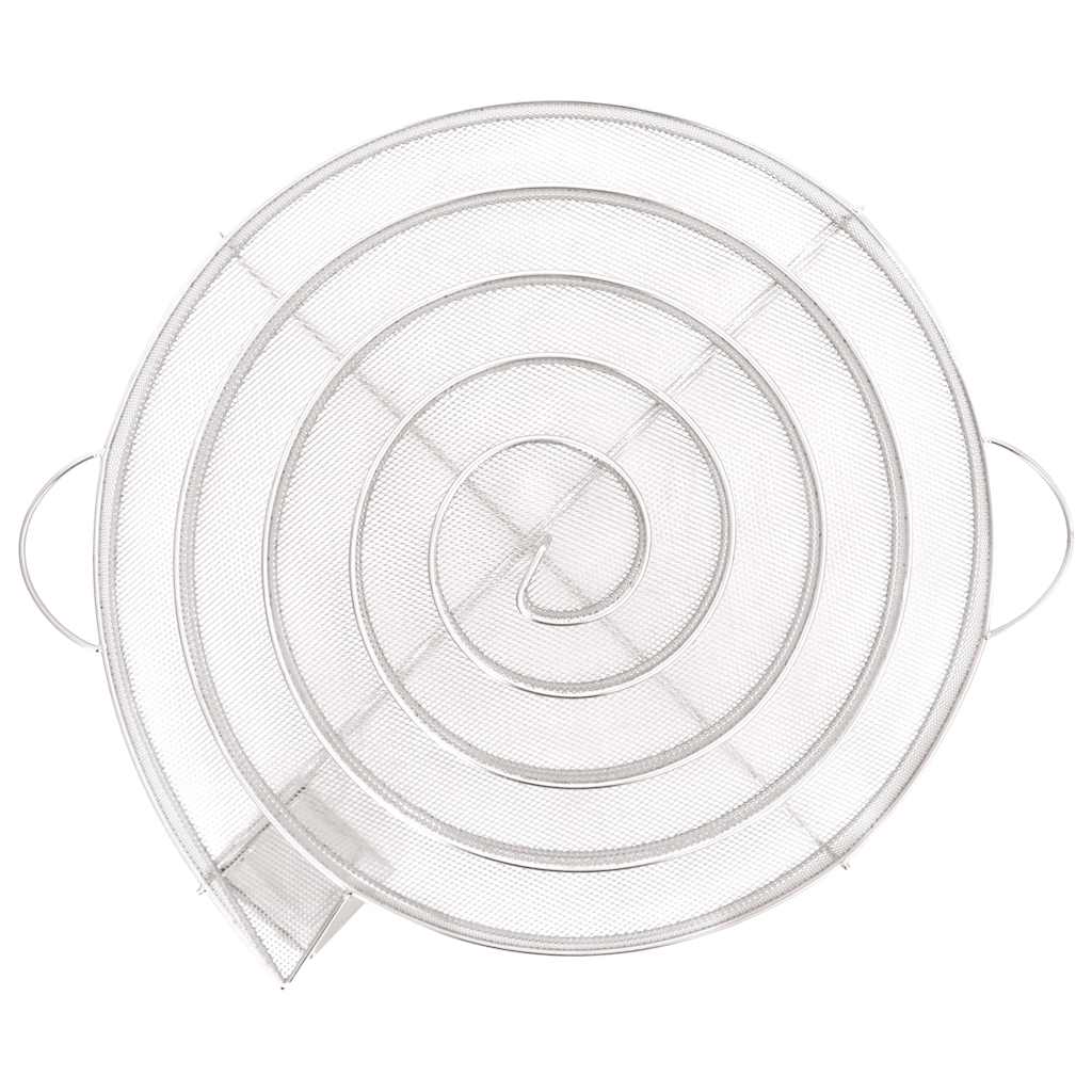 vidaXL Γεννήτρια Ψυχρού Καπνού Στρογγυλή 33,5 εκ. Ανοξείδωτο Ατσάλι