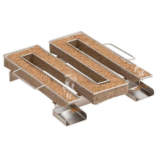 vidaXL Γεννήτρια Ψυχρού Καπνού 4 Πλευρών 22,5 εκ. Ανοξείδωτο Ατσάλι