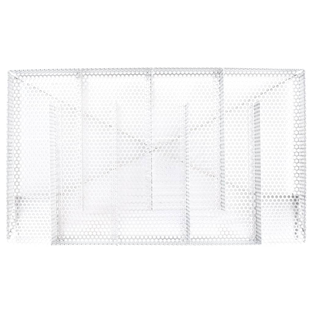 vidaXL Γεννήτρια Ψυχρού Καπνού 8 Θαλάμων 35 εκ. από Ανοξείδωτο Ατσάλι