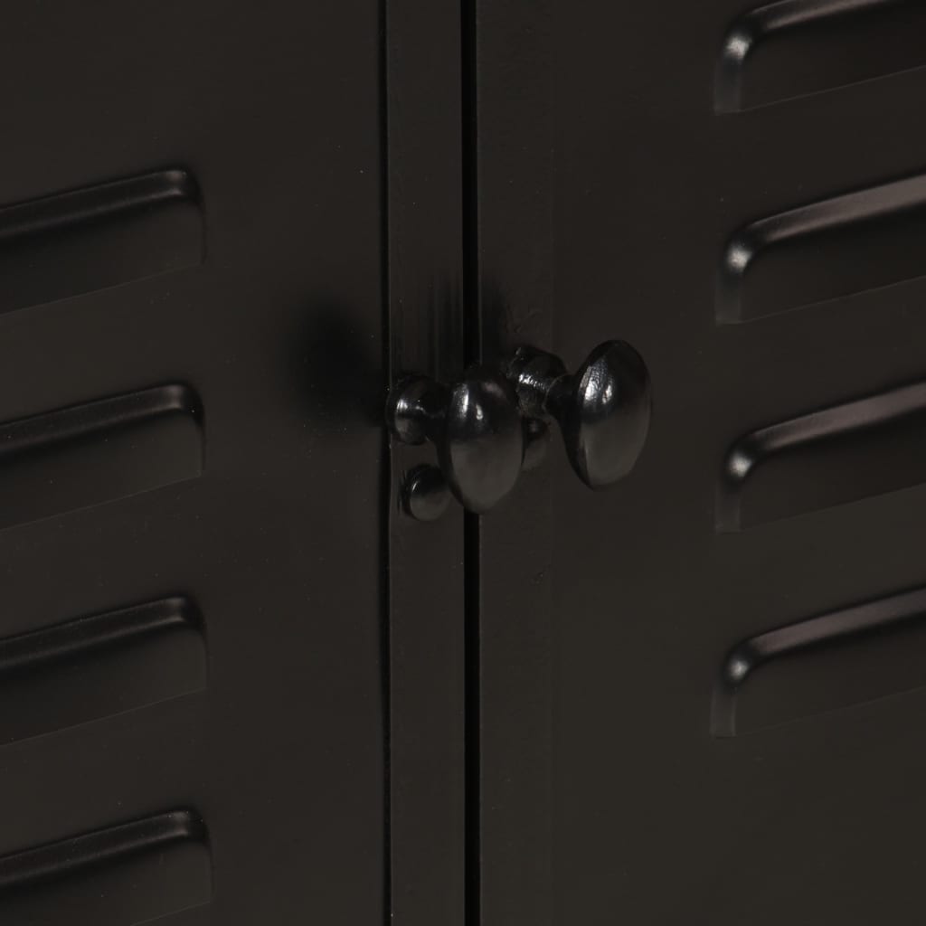 vidaXL Ντουλάπι Νιπτήρα 55x35x60 εκ. από Σίδηρο / Μασίφ Ξύλο Μάνγκο