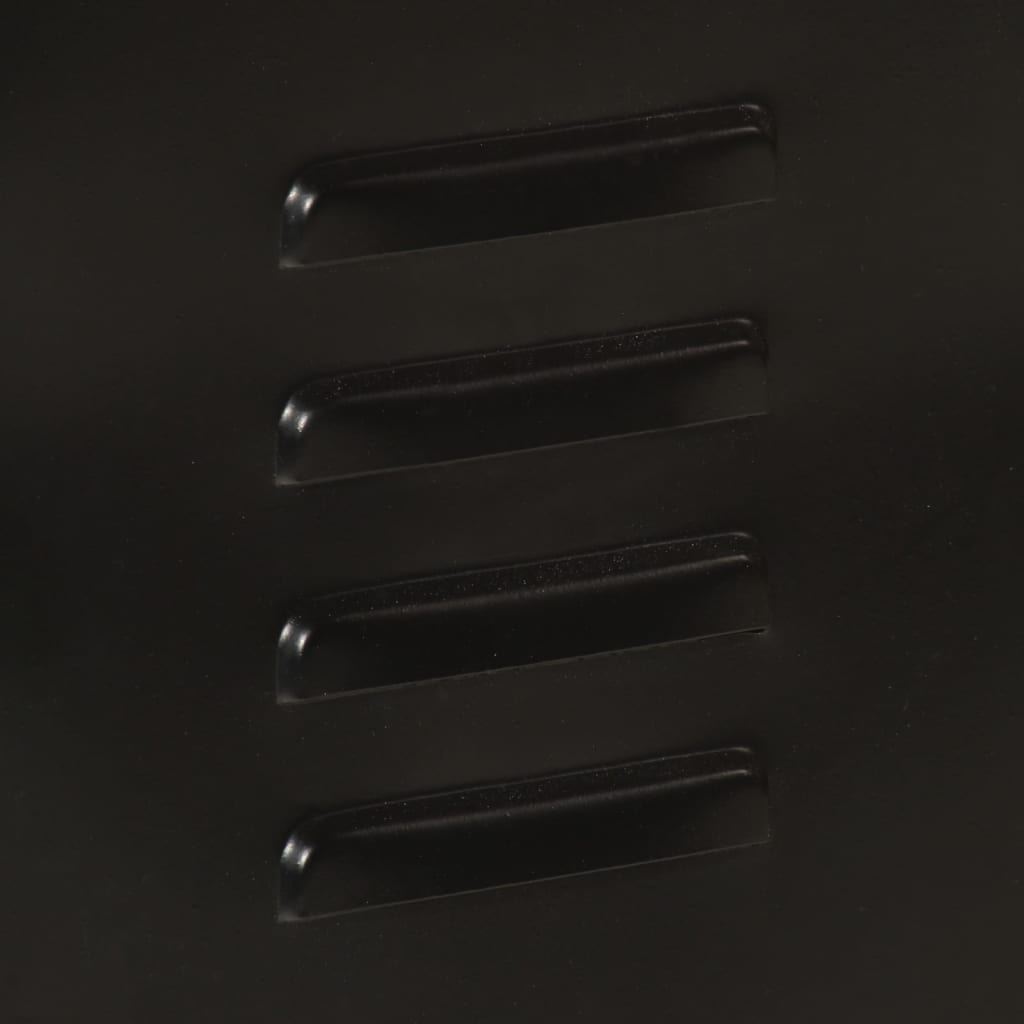 vidaXL Ντουλάπι Μπάνιου 40 x 30 x 50 εκ. Σίδηρο και Μασίφ Ξύλο Μάνγκο