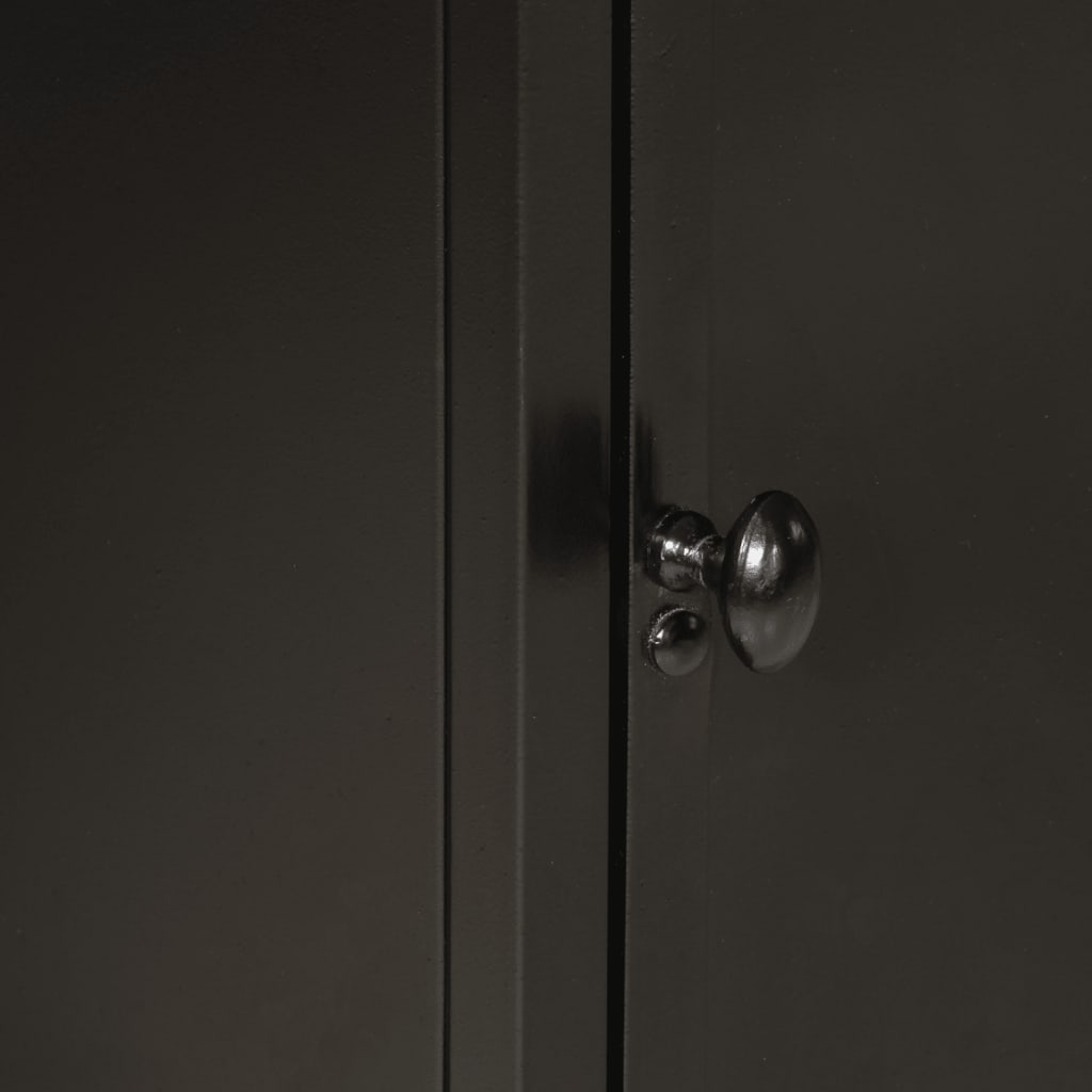 vidaXL Ντουλάπι Μπάνιου 40 x 30 x 60 εκ. Σίδηρο και Μασίφ Ξύλο Μάνγκο