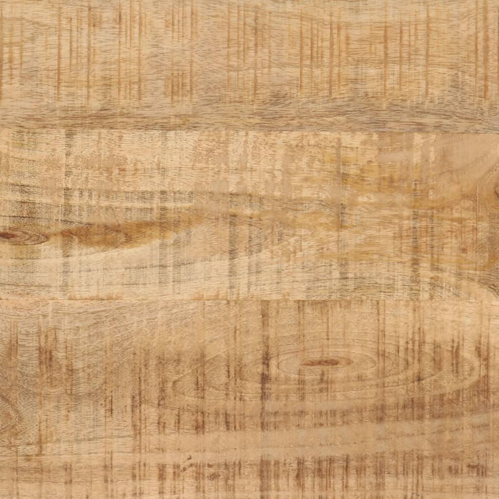 vidaXL Ντουλάπι Μπάνιου 40x27x90 εκ. από Μασίφ Ξύλο Μάνγκο και Σίδηρο