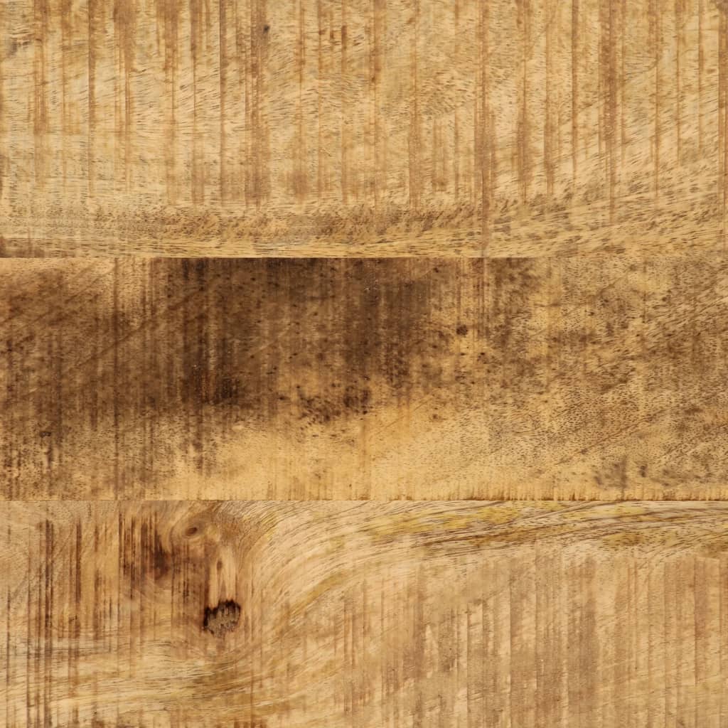 vidaXL Τραπέζι Κονσόλα 100 x 35 x 76 εκ. από Μασίφ Ξύλο Μάνγκο/Σίδερο