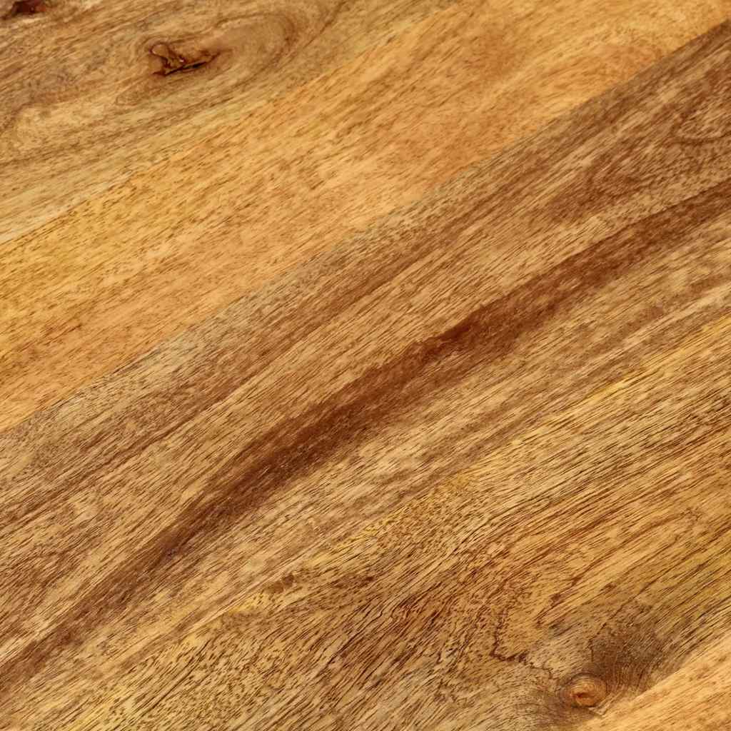vidaXL Επιφάνεια Τραπεζιού Οβάλ 140x60x2,5 εκ. Μασίφ Ξύλο Μάνγκο