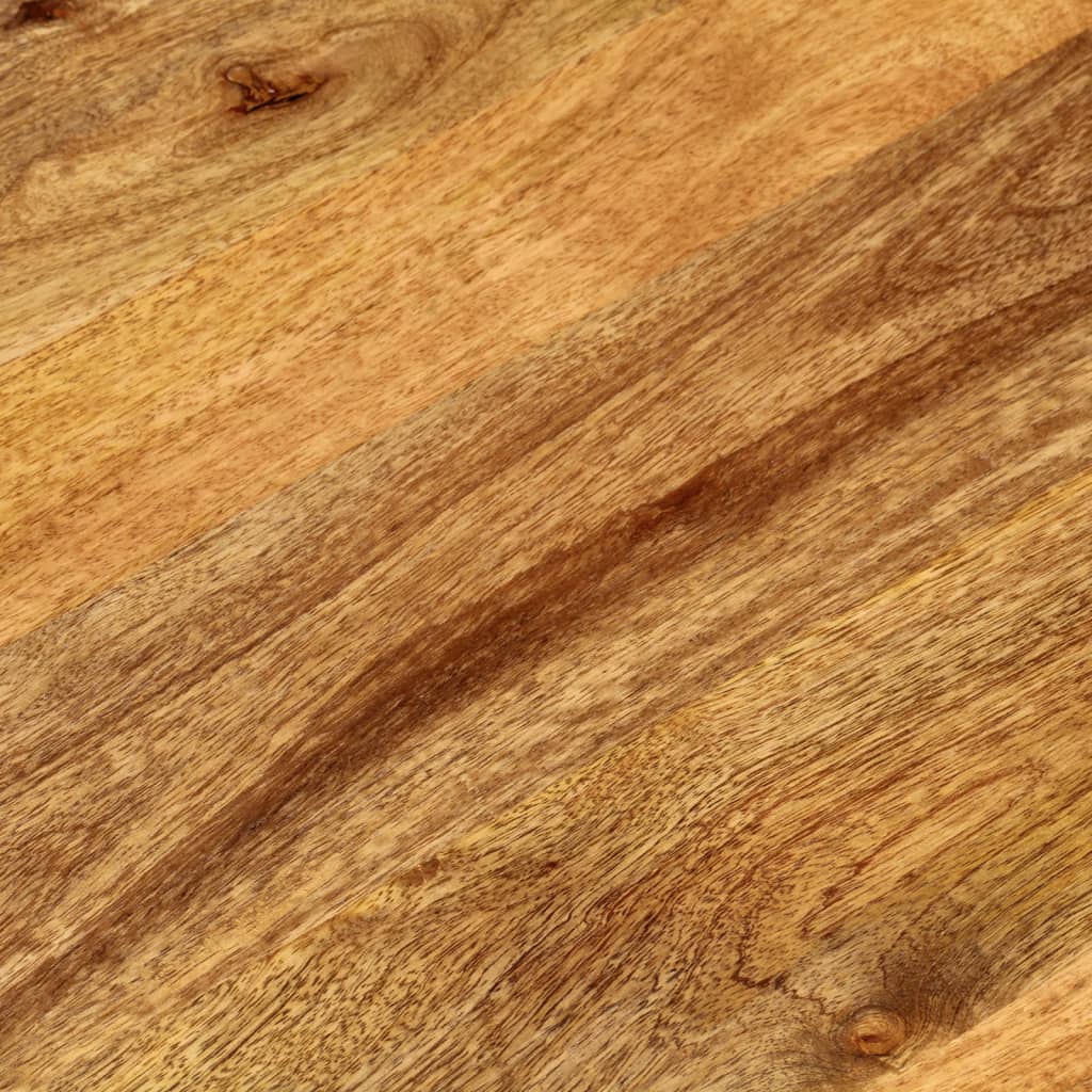 vidaXL Επιφάνεια Τραπεζιού Οβάλ 110x40x3,8 εκ. Μασίφ Ξύλο Μάνγκο