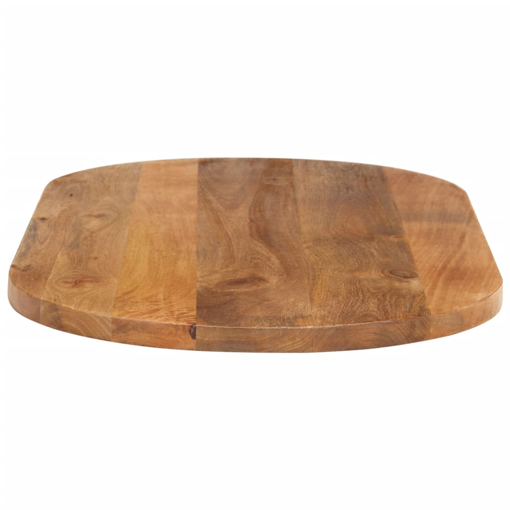 vidaXL Επιφάνεια Τραπεζιού Οβάλ 120x50x3,8 εκ. Μασίφ Ξύλο Μάνγκο