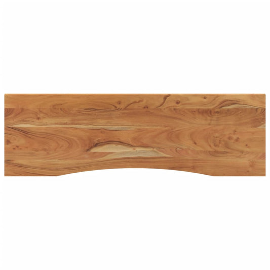 vidaXL Επιφάνεια Γραφείου Ορθογώνια 140x50x2,5 εκ. Μασίφ Ξύλο Ακακίας