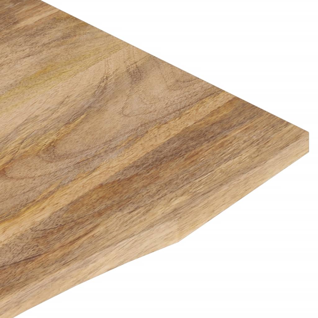 vidaXL Επιφάνεια Γραφείου Καμπύλη 110x60x2,5 εκ Μασίφ Ακατ. Μάνγκο
