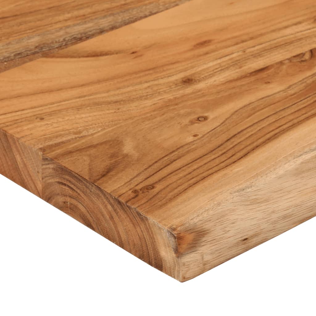 vidaXL Επιφάνεια Τραπεζιού Ορθογώνια 110x40x2,5 εκ. Μασίφ Ξύλο Ακακίας