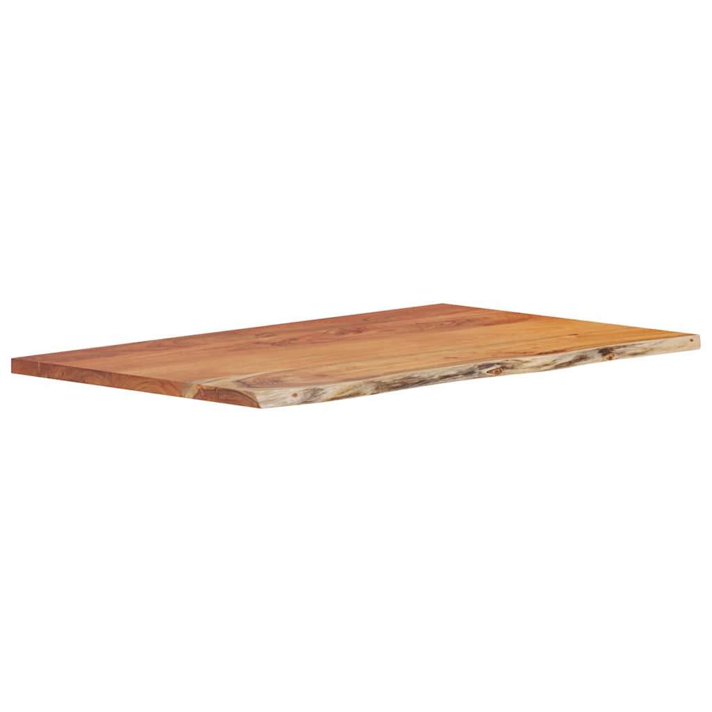 vidaXL Πάγκος Μπάνιου Ορθογώνιος 90x60x2,5 εκ. από Μασίφ Ξύλο Ακακίας