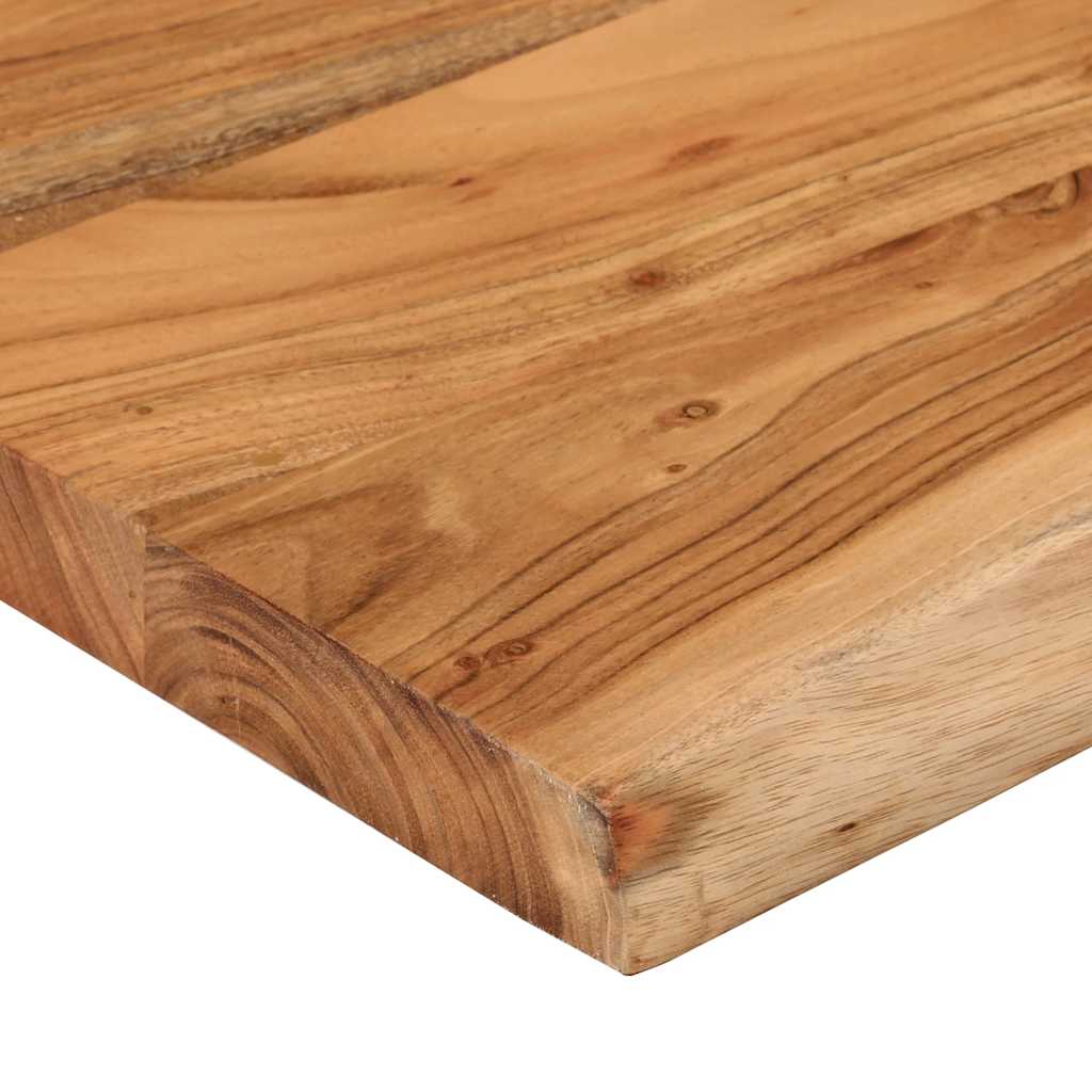 vidaXL Πάγκος Μπάνιου Ορθογώνιος 140x60x2,5 εκ. από Μασίφ Ξύλο Ακακίας