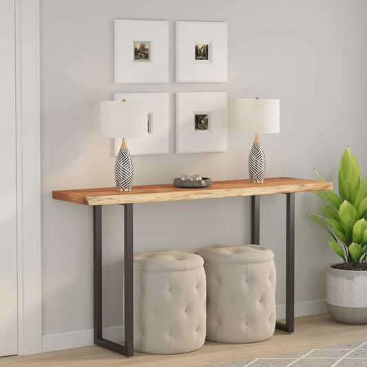vidaXL Επιφάνεια Τραπεζιού Ορθογώνια 180x40x3,8 εκ. Μασίφ Ξύλο Ακακίας