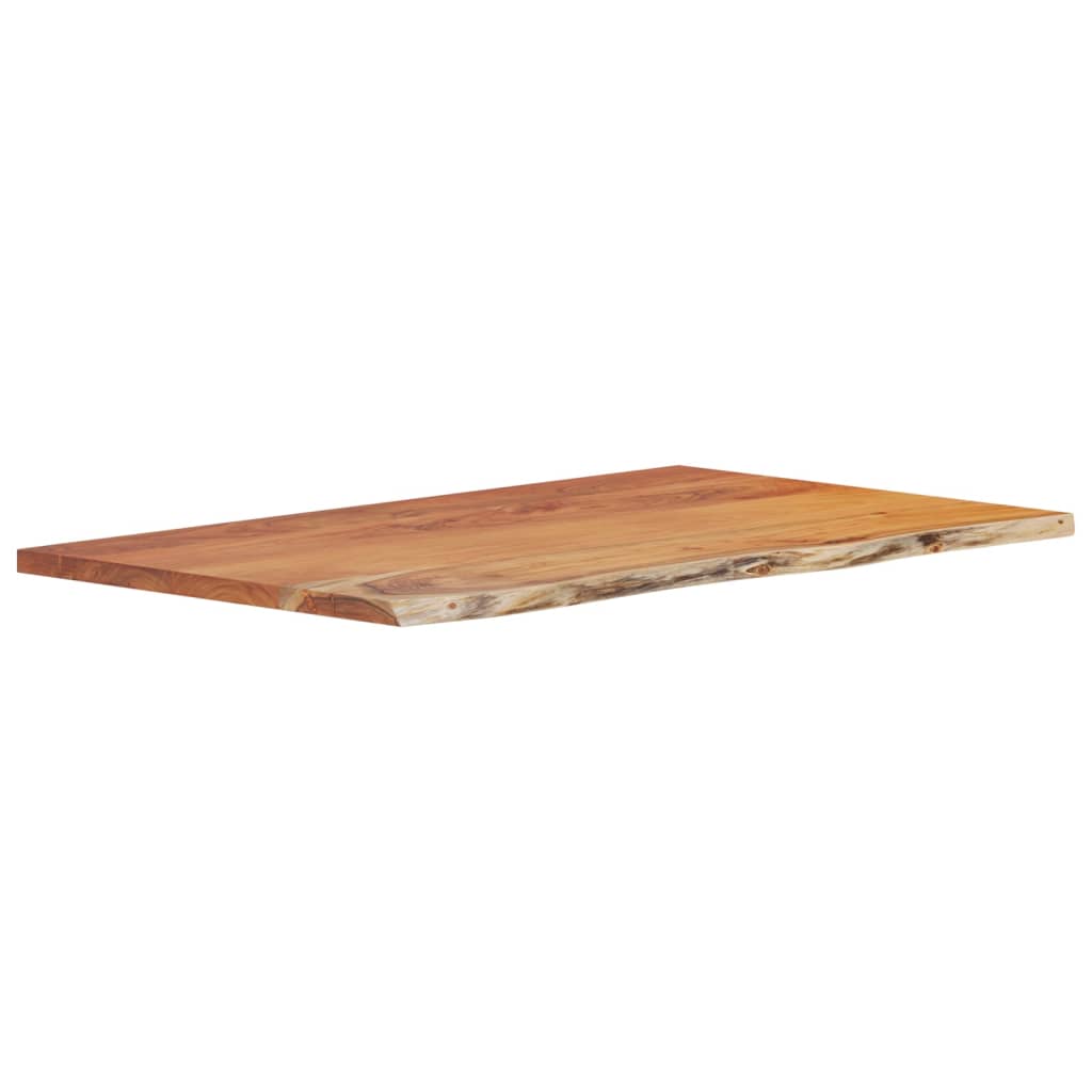 vidaXL Πάγκος Μπάνιου Ορθογώνιος 90x60x3,8 εκ. από Μασίφ Ξύλο Ακακίας