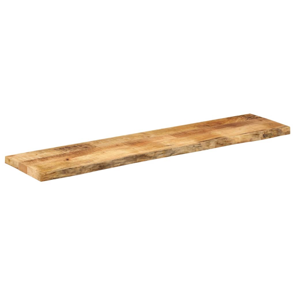 vidaXL Επιφάνεια Τραπεζιού 160x30x2,5 εκ. Live Edge Μασίφ Ξύλο Μάνγκο
