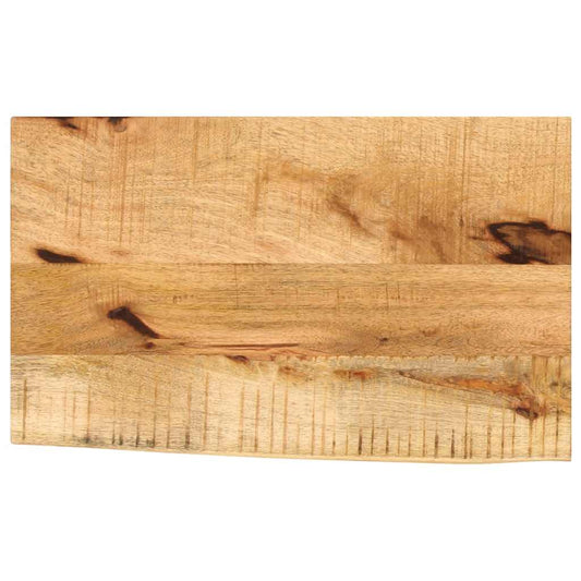 vidaXL Επιφάνεια Τραπεζιού 50x40x2,5 εκ. Live Edge Μασίφ Ξύλο Μάνγκο