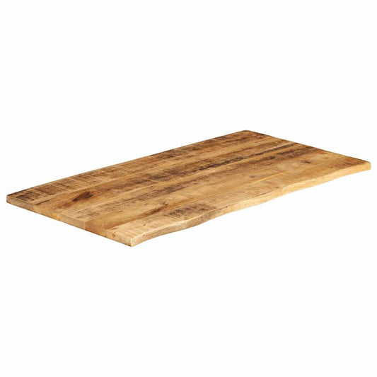 vidaXL Επιφάνεια Τραπεζιού 120x60x2,5 εκ. Live Edge Μασίφ Ξύλο Μάνγκο