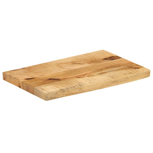 vidaXL Επιφάνεια Τραπεζιού 60x20x3,8 εκ. Live Edge Μασίφ Ξύλο Μάνγκο