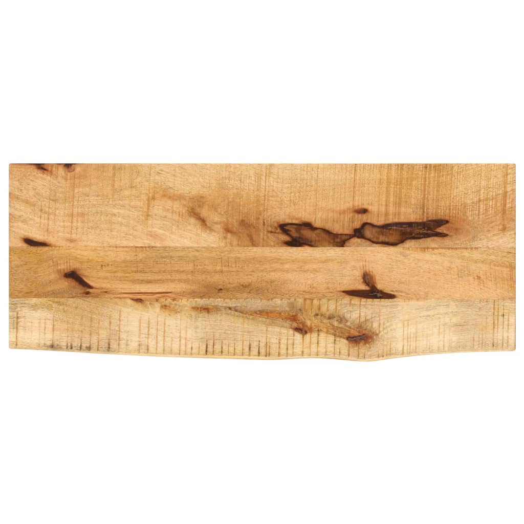 vidaXL Επιφάνεια Τραπεζιού 70x20x3,8 εκ. Live Edge Μασίφ Ξύλο Μάνγκο