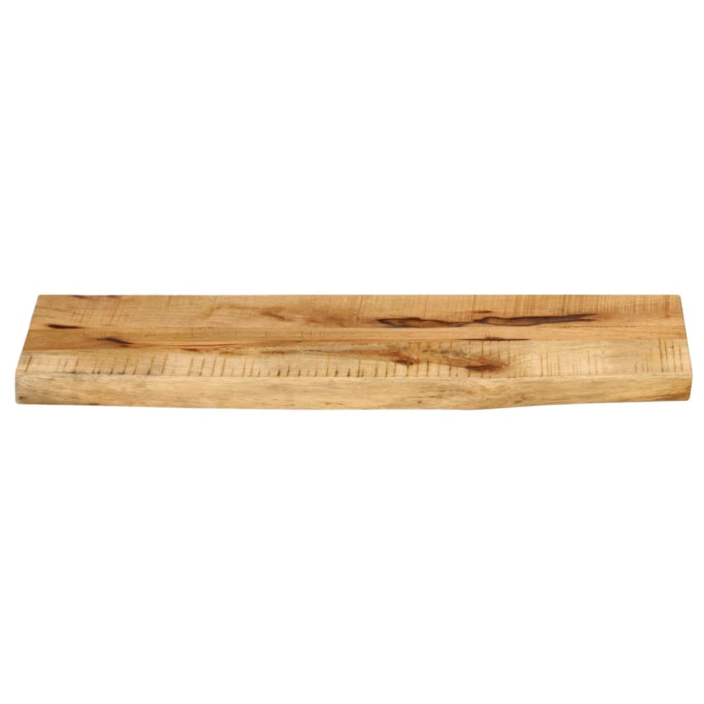 vidaXL Επιφάνεια Τραπεζιού 70x20x3,8 εκ. Live Edge Μασίφ Ξύλο Μάνγκο