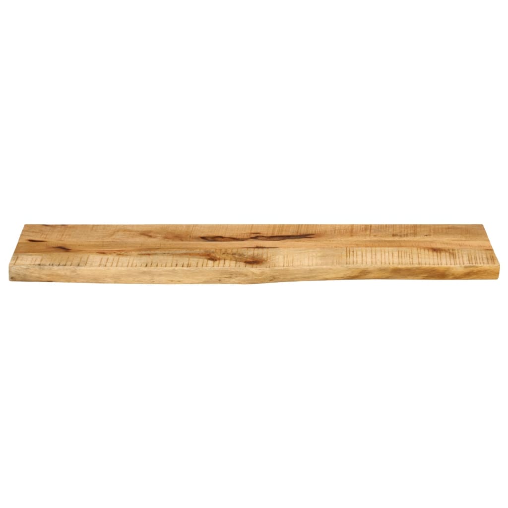 vidaXL Επιφάνεια Τραπεζιού 110x30x3,8 εκ. Live Edge Μασίφ Ξύλο Μάνγκο