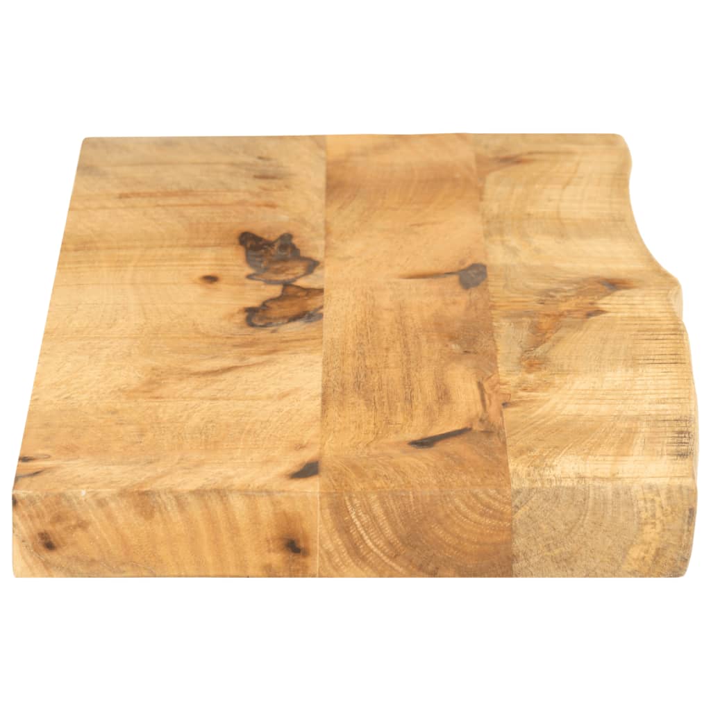 vidaXL Επιφάνεια Τραπεζιού 110x30x3,8 εκ. Live Edge Μασίφ Ξύλο Μάνγκο