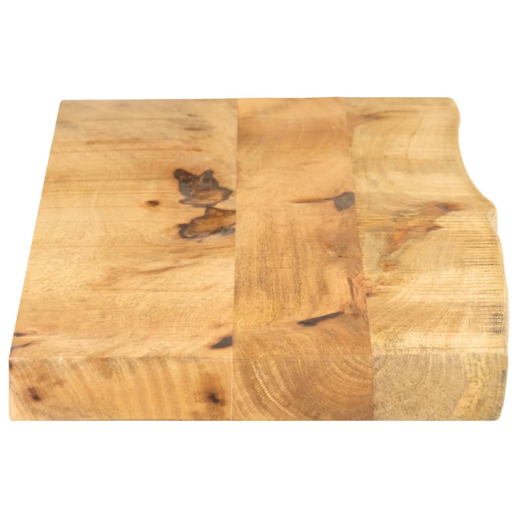 vidaXL Επιφάνεια Τραπεζιού 100x40x3,8 εκ. Live Edge Μασίφ Ξύλο Μάνγκο