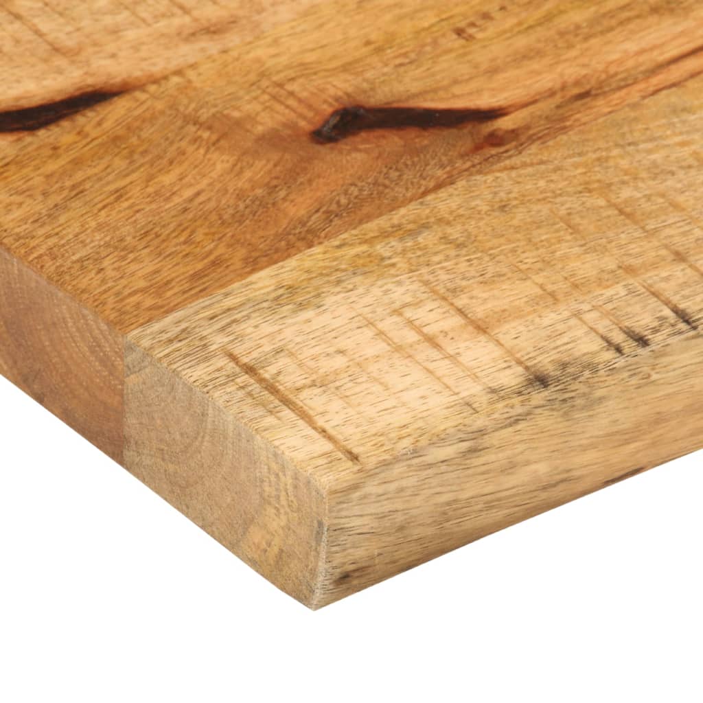 vidaXL Επιφάνεια Τραπεζιού 100x40x3,8 εκ. Live Edge Μασίφ Ξύλο Μάνγκο