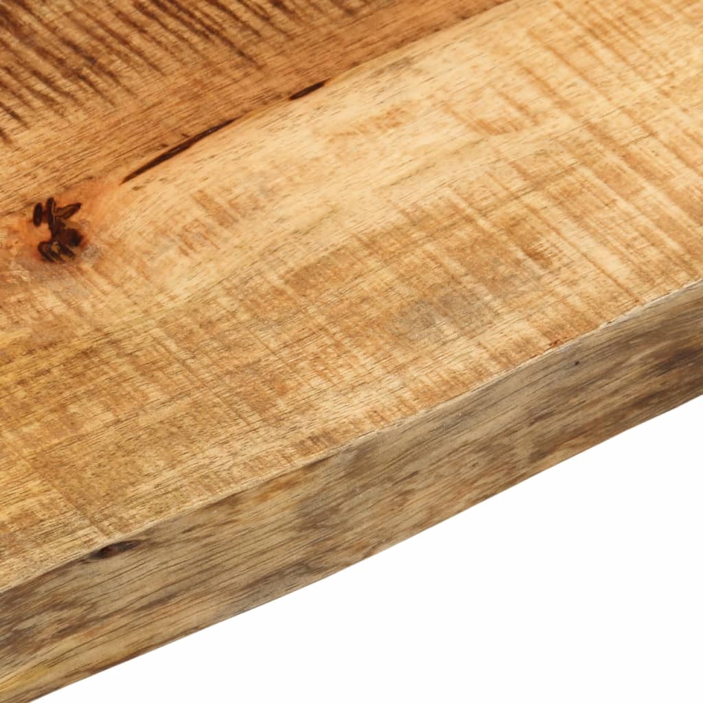 vidaXL Επιφάνεια Τραπεζιού 180x40x3,8 εκ. Live Edge Μασίφ Ξύλο Μάνγκο