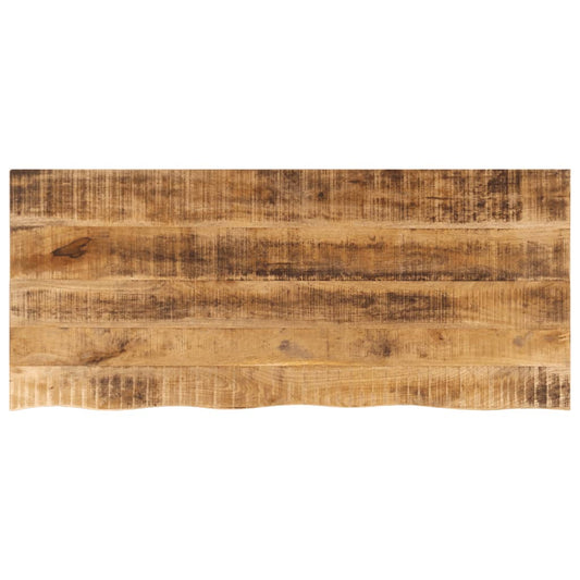 vidaXL Επιφάνεια Τραπεζιού 140x60x3,8 εκ. Live Edge Μασίφ Ξύλο Μάνγκο