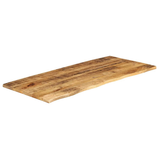 vidaXL Επιφάνεια Τραπεζιού 140x60x3,8 εκ. Live Edge Μασίφ Ξύλο Μάνγκο
