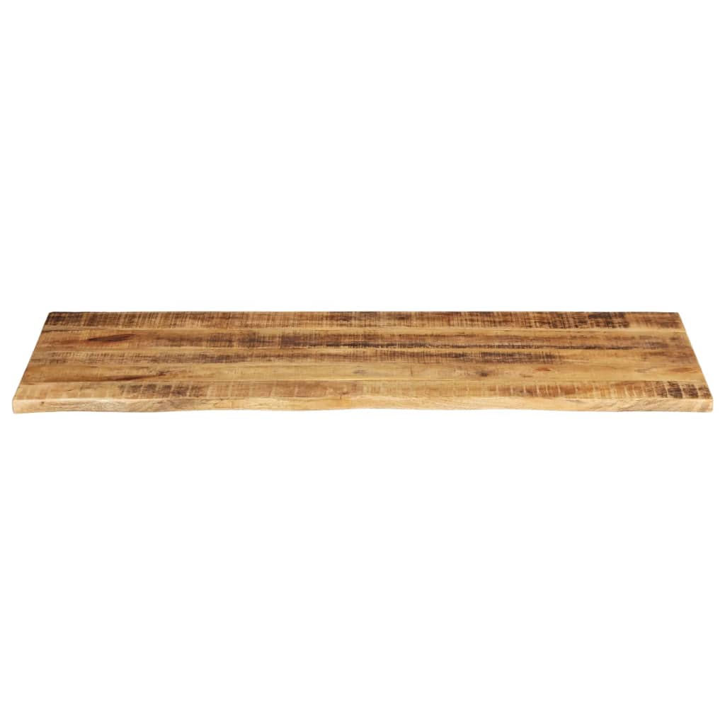 vidaXL Επιφάνεια Τραπεζιού 140x60x3,8 εκ. Live Edge Μασίφ Ξύλο Μάνγκο