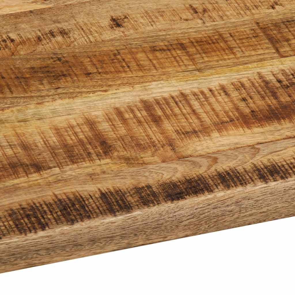 vidaXL Επιφάνεια Τραπεζιού 100x80x3,8 εκ. από Μασίφ Ξύλο Ακατέργαστου Μάνγκο