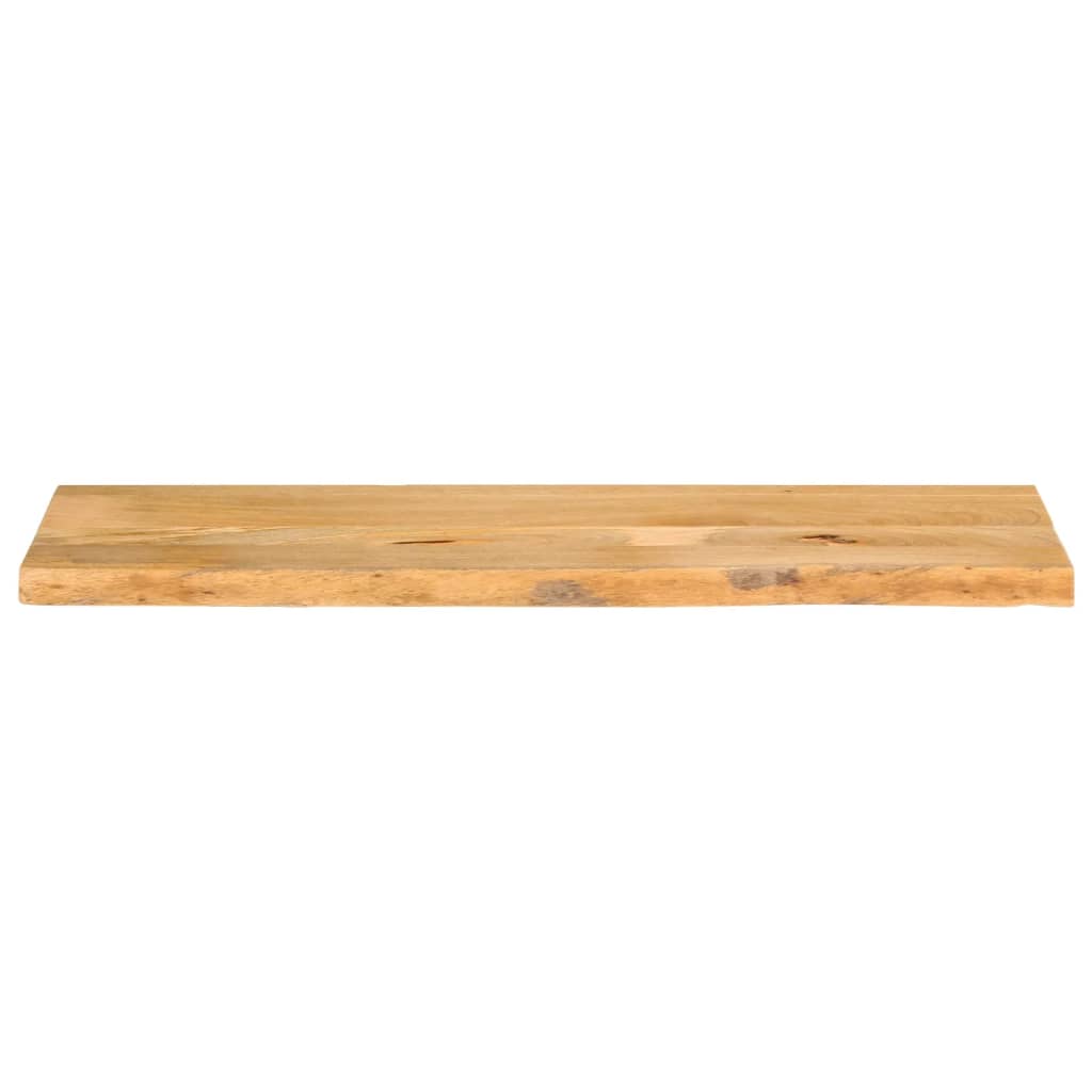 vidaXL Επιφάνεια Τραπεζιού 120x30x2,5 εκ. Live Edge Μασίφ Ξύλο Μάνγκο