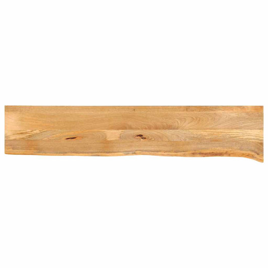 vidaXL Επιφάνεια Τραπεζιού 160x40x2,5 εκ. Live Edge Μασίφ Ξύλο Μάνγκο