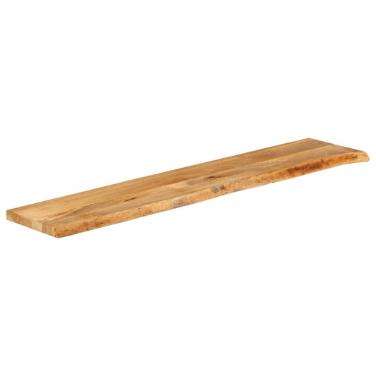 vidaXL Επιφάνεια Τραπεζιού 160x40x2,5 εκ. Live Edge Μασίφ Ξύλο Μάνγκο