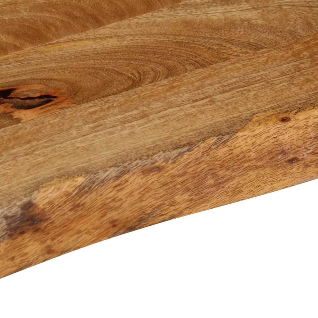 vidaXL Επιφάνεια Τραπεζιού 160x40x2,5 εκ. Live Edge Μασίφ Ξύλο Μάνγκο