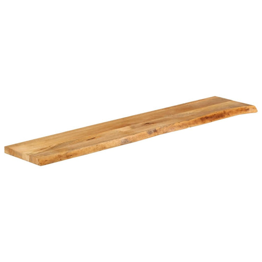 vidaXL Επιφάνεια Τραπεζιού 180x40x2,5 εκ. Live Edge Μασίφ Ξύλο Μάνγκο