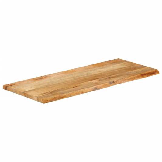 vidaXL Επιφάνεια Τραπεζιού 140x60x2,5 εκ. Live Edge Μασίφ Ξύλο Μάνγκο